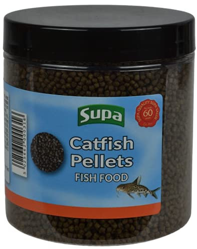 Supa Catfish Pellets Fish Food 175 grams, Specially Formulated Nutritious Sinking Pellet Suitable for All Tropical and Coldwater Bottom Feeding Fish