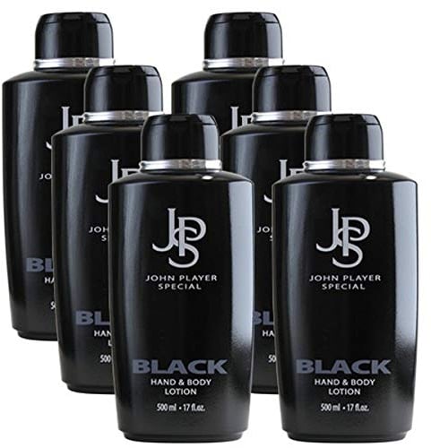 John Player Special Black Hand & Body Lotion, 6 x 500 ml