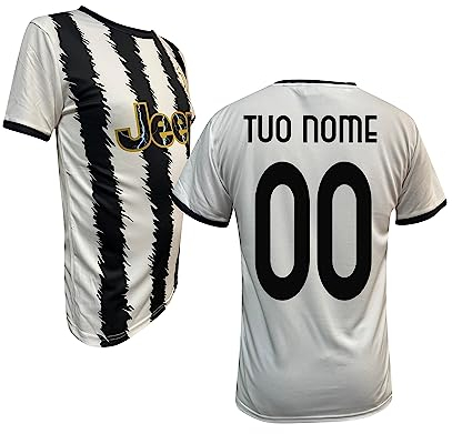 MAESTRI DEL CALCIO Maglia J U V E 2024 2025 Replica Ufficiale Home Adulto Bambino Personalizzabile
