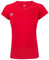 STARK SOUL Damen Sport Shirt Fitness T-Shirt vital, Kurzarm Funktionsshirt, Atmungsaktiv Schnelltrocknendes Trainingsshirt - Rot - L