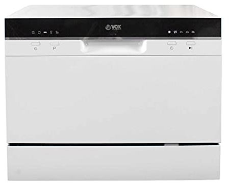 VOX LCT8F LAVAVAJILLAS COMPACTO SOBRE ENCIMERA / 6 SERVICIOS/DIGITAL/SILENCIOSO/BAJO CONSUMO