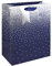 Clairefontaine 30861-3C - Geschenktasche 21,5x10,2x25,3 cm, ideal für Geschenke, Sternregen Blau, 1 Stück