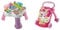 Vtech Baby Abenteuer Spieltisch pink – Bunter Babyspieltisch mit 6 Spielfeldern und interaktiven Elementen 12-36 Monaten & Baby Spiel- und Laufwagen pink 12-36 Monaten
