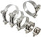 4 Stück Gelenkbolzenschelle Schlauchschelle Ø 48-51mm HEAVY-DUTY | Edelstahl W4 V2A rostfrei | GROSSE AUSWAHL 17-252mm 1/10/20/50/100er Stück Pack | Edelstahlschelle T-Bolzen Schelle| PREMIUM