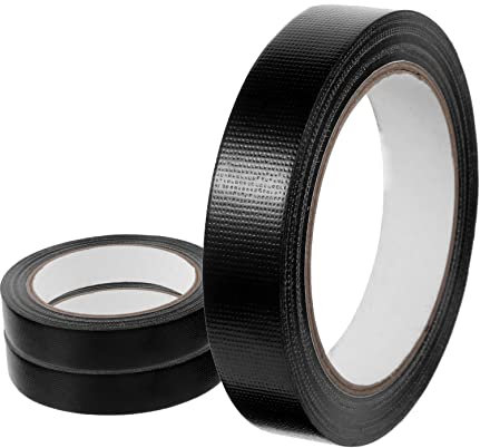 Milisten 3 Rolls Waterproof Cloth Tape Duct Tape Hose Electrical Wire Wrapping Tape Window Seal Strip Sealing Tape Water Proof Tape Repair Tape Extra Strong Tape Super Strong Cable