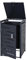 Cache-Poubelle pour 1 Personne HWC-E83, Cache-Poubelle, Extensible 103x60x62cm - Anthracite, Acier 24kg