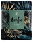 ESSEX - Kuscheldecke Leafie, 150 x 200 cm, Decke, 100% Polyester, Sofadecke, Blumen - Schwarz