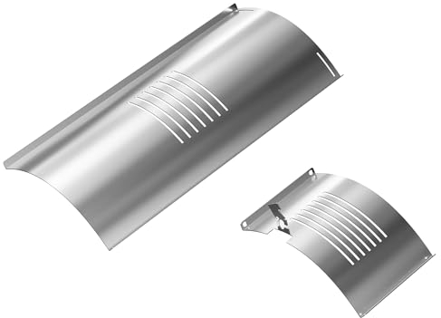 Flame Broiler Kit für Pit Boss Pro Series 1100, Slide Cover Bottom für Pit Boss Smoker PB1100PS1 PB1100PS1-5 PB1100PS1-W007, Ersatzteile für Pit Boss