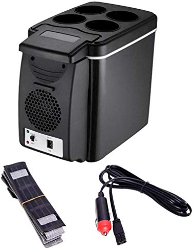 Réfrigérateur-congélateur 12V 6L, Mini réfrigérateur de Voiture, Refroidisseur Portable, glacière, Accessoires de Voiture de Voyage