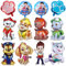 Hund Patrol Luftballons Geburtstag Deko Jungen Mädchen- 14Pcs Paw Geburtstagsdeko Dog Ballon Girlande Skye Marshall Chase Rubble Folienballon für Paw Kindergeburtstag Party Luftballon Supplies Deko