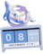 Parliky 1Stk Bürodekoration Tischkalender Kalenderblock täglicher Tischkalender Wochenkalender Schreibtischkalender büro dekoration Tischkalender Dekoration Office-Desktop- Holz