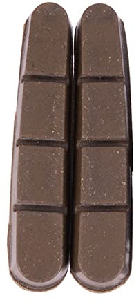 Psdndeww 2 Stück/Set Ersatzbeläge Carbon Bremsbeläge Kohlefaser Felgen für Rennrad Kissen Kork Bremsbacken geeignet