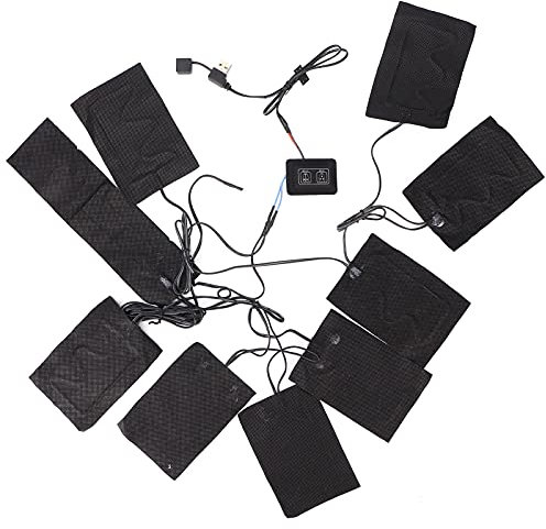 Uplory Electric heating pads, heating clothes vests, adjustable temperature, USB charging, light and soft, good things out in winter, used for travel, going out