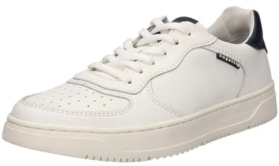 bugatti Herren Schnürstiefel, Männer Stiefel Kaltfutter,Chukka Boots,schnürung,Boots,Winterstiefel,Winterschuhe,White (2000),43 EU/EU UK