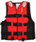 LUIVZD Swim Jacket - Allzweck-Rettungsweste, Bootsweste for Schwimmen, for Wassersport und mehr sowie for den Einsatz auf Wasserfahrzeugen(01 Red,M)