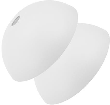 NUOBESTY 2 Stück Lampenschirm Aus Kunststoff Deckenlampenschirm Im Kuppeldesign Lampenschirmabdeckung Für Wand- Und Deckenlampen Einfach Zu Montieren Für Zuhause Und Innenbeleuchtung