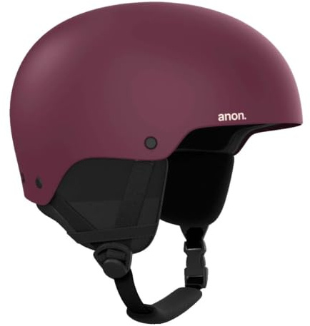 Burton - Anon Raider 3 Deep Cherry Skihelm, Herren, Größe L, Violett