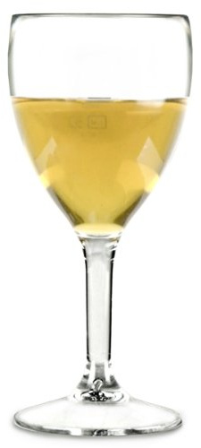 Elite Premium Polycarbonate Wine Glasses 9oz Lined and CE stamped at 125ml - Pack of 12 | Plastic Reusable Wine Glasses, Virtually Unbreakable Polycarbonate Plastic - Lined and CE Marked - Ideal for Parties, Outdoors & Event Catering