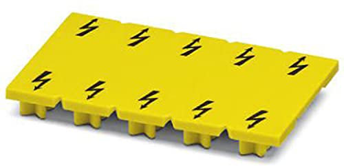 PHOENIX CONTACT WS UT 4 Warnschild für UT-Klemmenblock, Gelb, 10 Stück