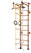 NiroSport Sprossenwand Kinderzimmer M2 Blau Klettergerüst Indoor Kletterwand Turnwand