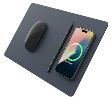 POUT POUT-01101C-MB HANDS3 PRO Mauspad für iPhone, Airpod, Samsung Galaxy (Mitternachtsblau), Plastic, Multicolor