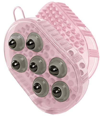 WALDHAUSEN (AL) Massage- Putzhandschuh, puderrosa