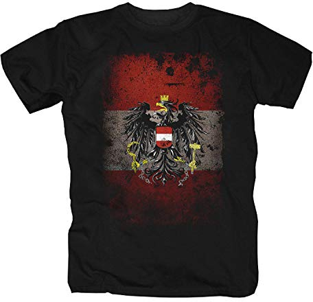Österreich Alpen Urlaub Wien Donau Salzburg Mozart Ski Fahren T-Shirt Shirt Polo L