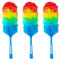 Tockrop Staubwedel mit abnehmbarem und waschbarem Kopf, 48,3 cm, Regenbogenfarben, 3 Stück