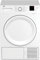 Beko DS73S2PA Kondenstrockner mit Wärmepumpentechnologie/elektronische Feuchtemessung/digitales Display/kombinierter Filtermechanismus/ 7 kg/A+/ nur 46 cm Korbusti , Weiß