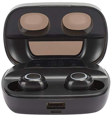 Uxsiya Auriculares True Wireless Binaural S11-TWS Sonido HiFi Ligero Mini Rendimiento Estable V5.0 Auriculares para reuniones Oficina Viajes Hablar