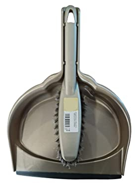 CASAMIA SRL MAQA Scopetta e Paletta in plastica, Set Paletta 22x30 con Spazzola ad Incastro, Paletta e scopino per immondizia
