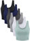Geyoga 6 Stück Damen Basic Crop Tank Tops Ärmelloses Kurz Sport Crop Top (Entzückender Stil, S)