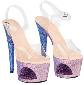 EIS Absatz-Schuhe | Verführerische luxuriöse Plateau-Sandalette | High Heels | Zubehör | Accessoire