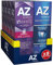 Zahnpasta AZ 3D White Luxe & Pro Expert mit Zahnaufhellungswirkung, schützt vor Plaque, für eine tiefe Zahnreinigung und ein strahlendes Weiß, Maxi Format mit 4 + 4 Packungen x 75 ml