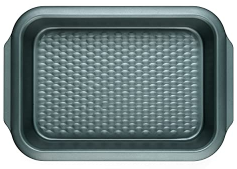 Progress BW09823G2EU7 Fuente De Horno Antiadherente De Acero Al Carbono De La Colección Shimmer, Ideal Para Peparar Asados, Verduras Y Bizcochos, 39 cm, Verde