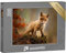 puzzleYOU: Puzzle 2000 Teile „EIN junger Fuchs“ – aus der Puzzle-Kollektion Tiere, Füchse, Tiere in Wald & Gebirge