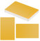 50 Stücke Metall Visitenkarten, Laser Gravierte Metall Karte, Aluminium Leere Visitenkarten Metallplatte 8.6 cm x 5.4 cm x 0.2 mm für Kunden Geschäfts DIY Geschenkkarten (Gold)