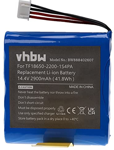 vhbw Akku kompatibel mit Marshall Kilburn Lautsprecher Boxen Speaker (2900 mAh, 14,4 V, Li-Ion)