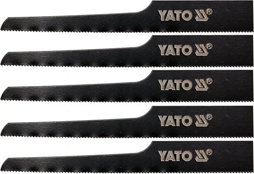 YATO Sägeblattsatz Stichsäge YT-09958 Schnellarbeitsstahl Blisterpack