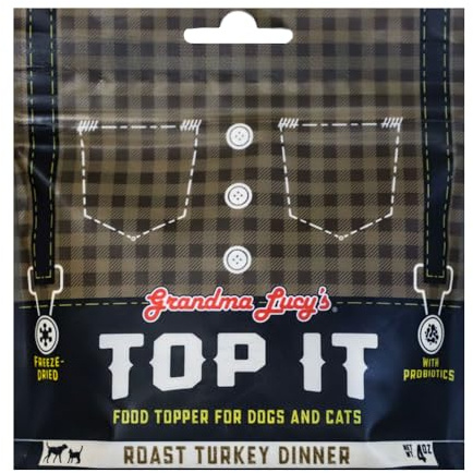 Top It Roast Turkey Dinner Pet Food Topper with Probiotics - 4oz