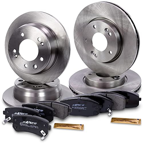 ATEC Germany Bremsenset inkl. Bremsscheiben Vorne Ø 280 mm Belüftet + | Kompatibel mit: HYUNDAI i30, i30 Kombi, KIA CEE'D Schrägheck, CEE'D SW, PRO CEE'D