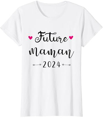 Future Maman 2024 Annonce Grossesse Maman Enceinte T-Shirt