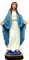 NICEYEA Jungfrau Maria Statue Religiöse Statue Jungfrau Religiös Heiligenfigur Madonna Jesus Statuen Harz Katholische Jungfrau Maria Statue für Religiöse Heimdekoration Innengebrauch