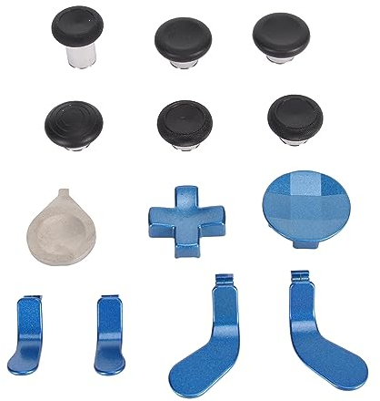 Levette di Ricambio per Controller One Elite Serie 2, Paddle per Controller 12 in 1 Accessori per Levetta Accessorio di Ricambio (Blu)
