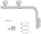 WiTi Heavy Duty Dual Mount 40CM Arm Bracket per telecamere, lungo palo con 2 supporti per sistema di videosorveglianza CCTV, soluzione per progetti e casa per interni ed esterni