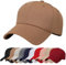 Baynetin Cappello da Baseball Uomo con Visiera Unisex Cotone Regolabile Casuale Berretto da Baseball Cappellini per Ciclismo, Pesca, Tennis, Corsa (Caramello)