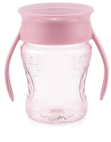 Wow Cup 360 Gobelet d'apprentissage pour bébé 207 ml Rose