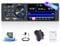 CAMECHO Autoradio 1 Din mit Bluetooth Freisprecheinrichtung, 4.1 Zoll HD MP5 Player Auto Bildschirm 1 Din UnterstützungFM/FLAC 2USB/U Disk/AUX/TF SWC + Rückfahrkamera+MIC