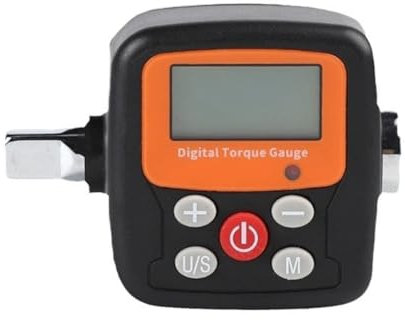 Suoumwa Digitales Drehmomentmessgerät Drehmomentschlüssel-Tester mit LED-Anzeige Digitale Drehmomentschlüssel-Adapter für Auto- und Fahrradreparatur A