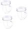 Cabilock Replacement Blender Beaker 3pcs 18 Replacement Part Jar Cup Blender Extra Replacement Blender Cups Fruit Blender Cup Fruit Juicer Stay-Fresh Reusable Cup Juicer Cups 18 Oz Replacement Cup